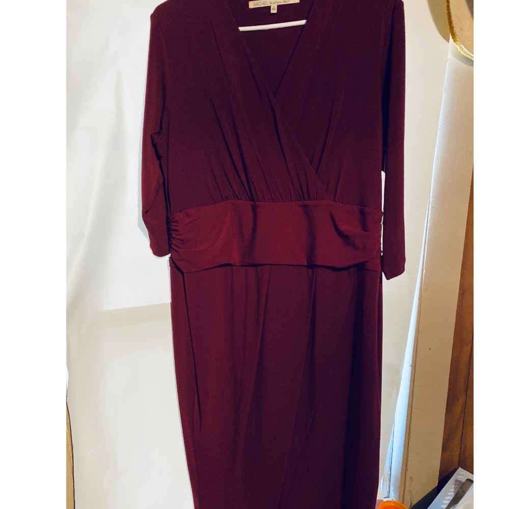 Faux wrap dress